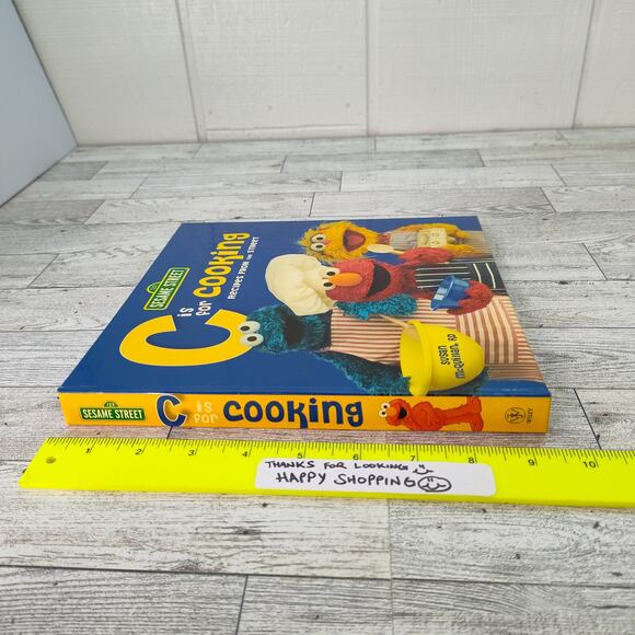 Sesame C is for Cooking Cookbook Childrens Kids Recipes from the Street - Spiral - Picture 9 of 14